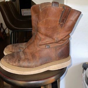 Justin Leather Works Boots